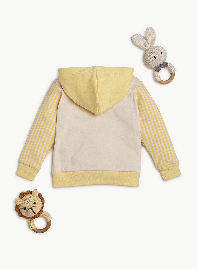 Bontots Infant Boys Organic Cotton Hooded Sweatshirt - Image 3